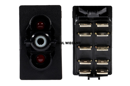 Interruptor basculante Hako Citymaster 2200 pulsador salpicadero I-0-II (65094008)