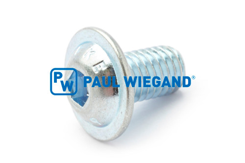 Linsenflanschkopfschraube mit Innensechskant DIN/ISO 7985/7380-2 M8x14 verzinkt 10.9 (11050089)