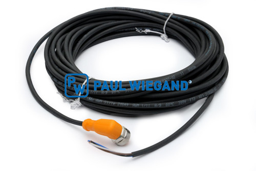 Cable de control Haller x1/x2 con conector acodado Detector de proximidad M12x1 4 polos 4x0,34mm² lg: 10000 a partir del año de fabricación 99 (03022094)