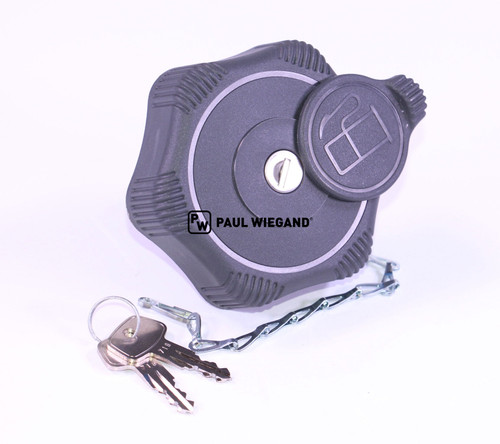 Tapón del depósito Bucher Municipal Citycat 2020 con llave + cadena ventilada (68036796)