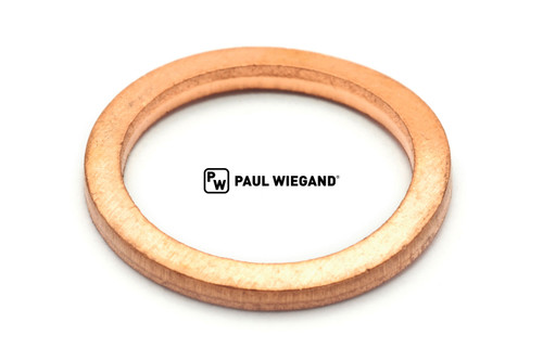 Anillo de estanqueidad DIN 7603 12x16x1,5 cobre (Cu) (11330507)