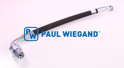 Hydraulikschlauch Johnston C200 mit Rohrleitung Hydraulikanlage M30x2 lg: 680  (67024088)