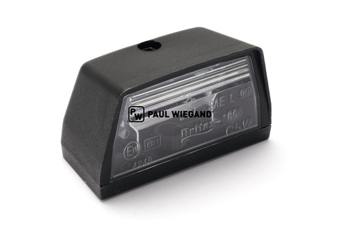 Luz de matrícula Schmidt Swingo serie 200 12-24VDC (63024103)