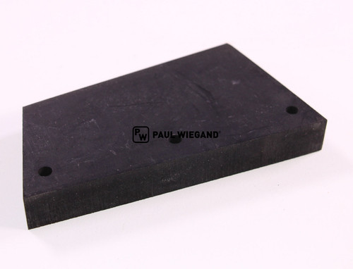 Placa de goma RAVO serie 5 eje de aspiración lateral izquierda/derecha l: 150 w: 84 s: 20 (60052283)