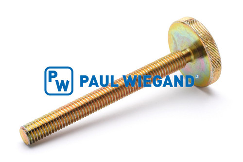 Rändelschraube Faun Rotopress Schalter Tasterstößel Heckteil M8x80 D: 30 l: 86 (01017185)