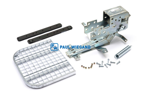 Trittbrett Faun Variopress ohne Sensor links/rechts verzinkt SET ab Bj. 2007 (01027204)