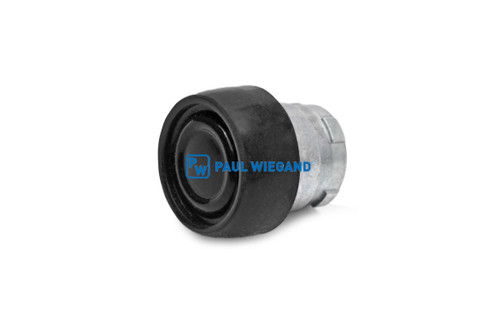 Pulsador Schörling 2R serie ZB2 negro (08012038)