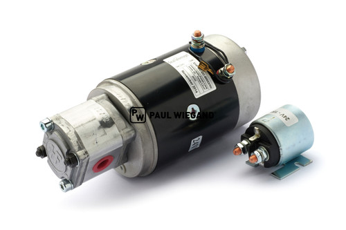 Bomba electrohidráulica Bucher Municipal Cityfant 60/6000 cuerpo basculante 24VDC 3ccm/rev (68064008)