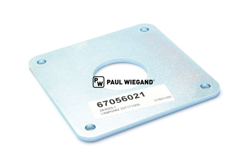 Placa Johnston VT/VS 650 tanque de agua del filtro de succión (67056021)