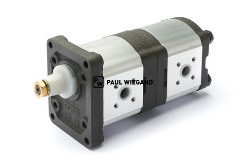 Doppelzahnradpumpe Schmidt SK600 Tellerbesenaggregat 11+11ccm (63074024)