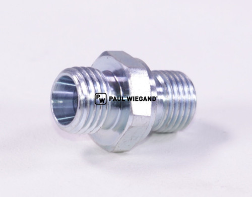 Racor Johnston con restrictor G1/4"-8L (M14x1,5) galvanizado (67013063)