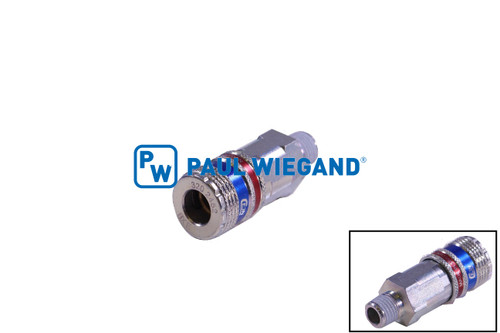 Sicherheitskupplung CEJN Serie 320 - eSafe AG-Anschluss NPT 1/4" NBR (41900042)