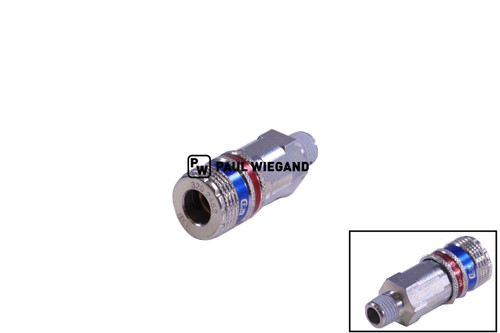 Acoplamiento de seguridad CEJN Serie 320 - eSafe AG conexión NPT 1/4" NBR (41900042)