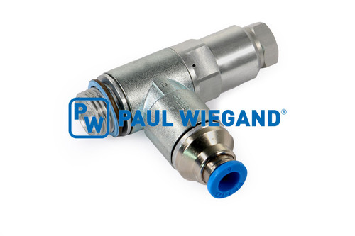 Steckverschraubung Faun Viatec Viajet 6-7 Rückschlagventil Pneumatikzylinder G1/4"x 6  IG 1/8" (61034017)