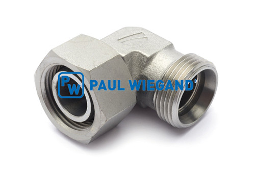 Winkelverschraubung mit Überwurfmutter DIN/ISO 2353/8434-1 22L (M30x2) verzinkt (10013188)