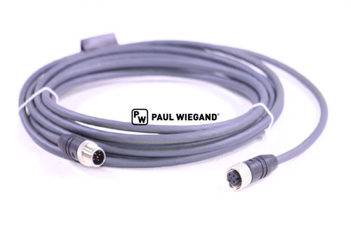 Cable de control Ros Roca UPC Lifter transmisor de barrera fotoeléctrica lateral M12-M12 5 polos lg: 5000 (16020074)