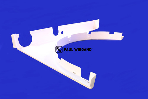 Revestimiento lateral Hako Citymaster 1600 guardabarros trasero derecho ABS blanco RAL 9010 (65016000)