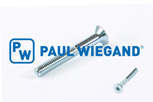 Tornillo avellanado con hexágono interior rosca parcial DIN/ISO 7991/10642 M6x45 galvanizado 8.8 (90000599) Tornillo avellanado con hexágono interior rosca parcial DIN/ISO 7991/10642 M6x45 galvanizado 8.8 (90000599)