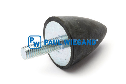 Gummi-Metall-Puffer Zöller 2301 Delta M8 D: 30 h: 36 kegelförmig Typ"D" bis 12/2004  (11330061)