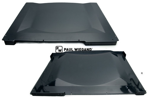 Tapa del contenedor de barrido trasero Hako Citymaster 2000 gris (65067969)