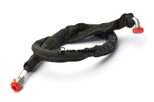 Manguera hidráulica Bomba hidráulica Faun Powerpress II 20s a 90° 3/4" lg: 1600 (01097178)