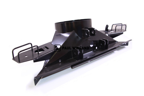 Boca de aspiración Bucher Municipal Citycat 5006 acero inoxidable pintado negro hasta 05/2020 "Versión 1" Euro6 a/c/d (68042144)