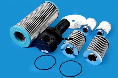 Juego de filtros del sistema hidráulico de la cargadora lateral HS Fahrzeugbau (05017395)