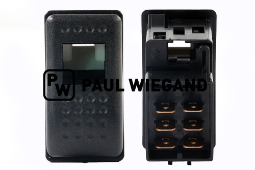 Interruptor basculante Schmidt Swingo serie 200 consola de dirección enclavamiento de 2 etapas II-I-0 (63024098)