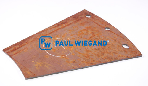 Placa de soldadura inferior Faun Rotopress para cono 6 s: 6 w: 407 h: 322 (01017265)
