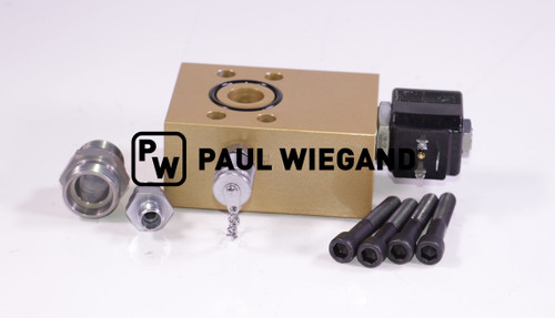 Steuerblock Johnston VT/VS 500 mit Anbauteile Pumpenantrieb  (67044023)