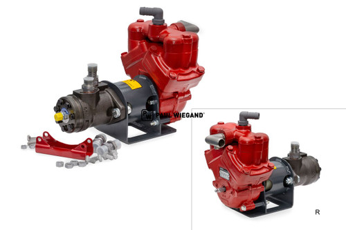 Bomba de agua Johnston con motor hidráulico / accesorios (67011758)