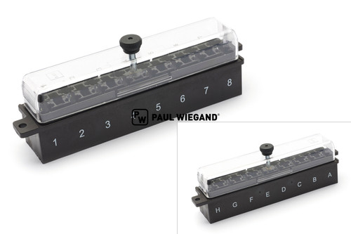 Caja de fusibles Bucher Municipal Citycat 5000 electrónica central del vehículo 8 polos (68046430)