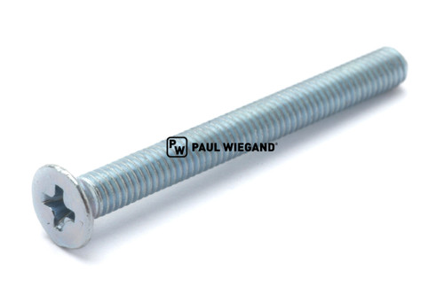Tornillo avellanado con ranura en cruz DIN/ISO 965/7046 totalmente roscado M3x30 (90000098)