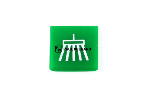 Símbolo del interruptor RAVO " cepillo de disco " verde (60800348)