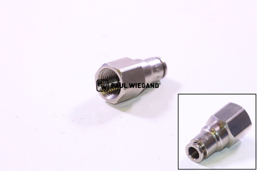 Racor neumático de acero inoxidable Scarab G1/4 "IG-d6 (57012499)