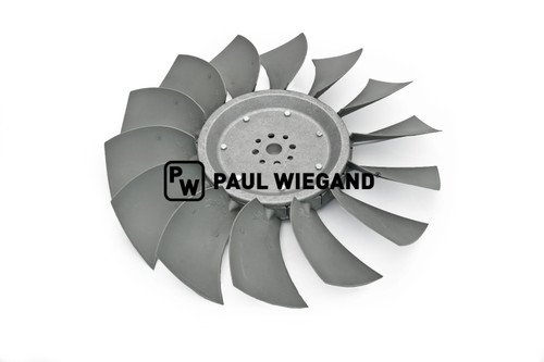 Rueda de ventilador Bucher Municipal Cityfant 60/6000 radiador montado en superficie motor JD 86KW-3A (68064120)