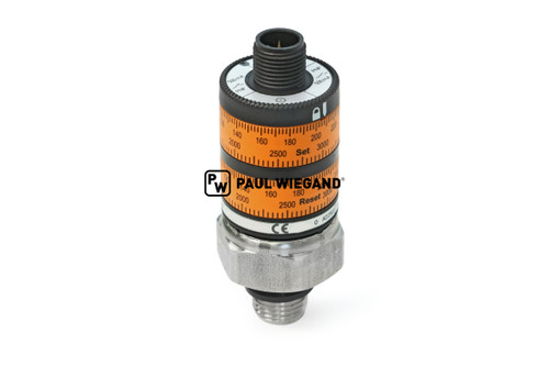 Presostato Haller x1/x2 bloque de control principal unidad de prensado ajustable 0-250 bar (03027122)