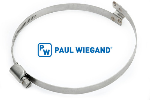 Schlauchschelle Faun Viatec Viajet 4-5 Brückenschelle DN100 Edelstahl W4 d: 100-120 b: 9 Typ "R" rechtsgängig (61022112)