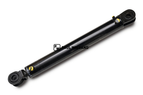 Cilindro hidráulico Zöller Medium X2i placa de apoyo izquierda con contacto E en el lado del suelo (11300091)