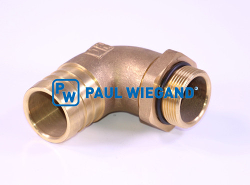 Winkelanschlussstück Geesink GPM III Flansch Hydraulikpumpe 90° (02057246)