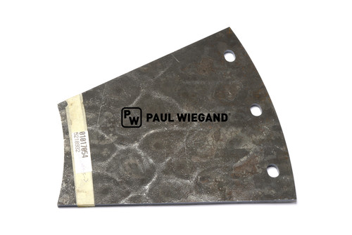 Placa de soldadura inferior Faun Rotopress para cono 6 s: 8 (01017054)