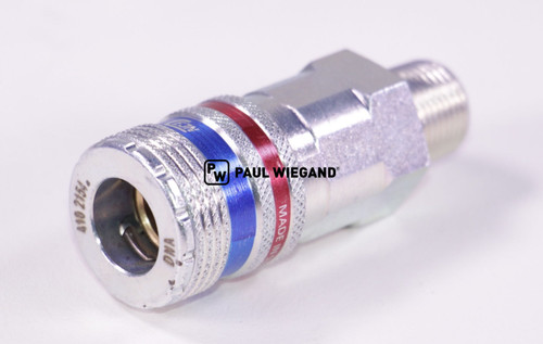 Acoplamiento de seguridad Cejn eSafe (con función de ventilación) Serie 410, DN 10,4 rosca macho R 3/8" (41910023)