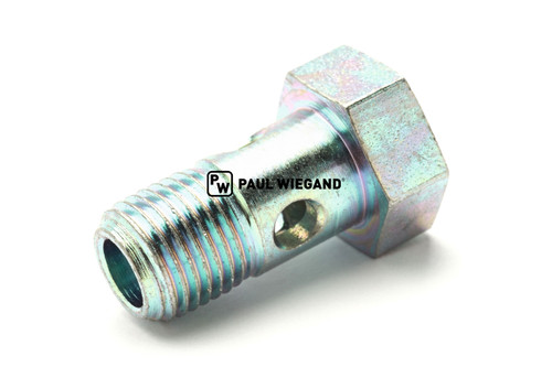 Tornillo banjo Piezas estándar Bucher Municipal M10x1 (68800266)