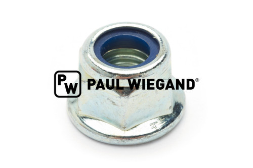 Tuerca hexagonal con brida Bucher Municipal DIN/EN 6926/1663 M8 galvanizada (68800923)