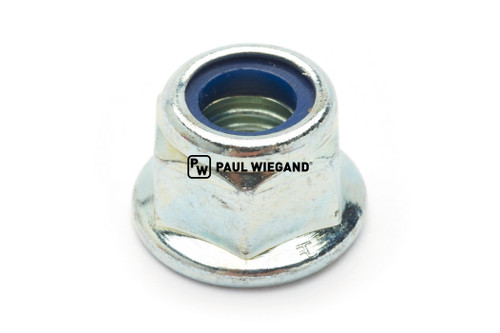 Tuerca hexagonal con brida Bucher Municipal DIN/EN 6926/1663 M8 galvanizada (68800923)