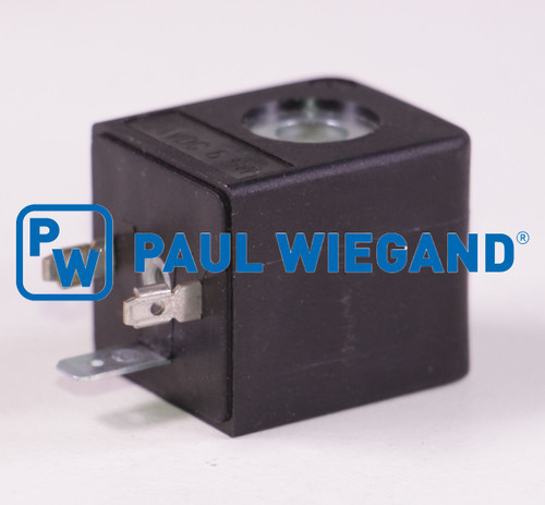 Magnetspule Farid FMO Pneumatikventil Sicherheitsschranke d: 8,2/16,2 l: 36 b: 30 h: 30 24VDC (24010256)
