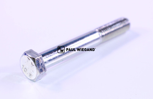 Tornillo de cabeza hexagonal con vástago DIN/ISO 931/4014 M12x90 galvanizado 10.9 (90000035)