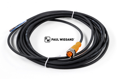 Cable de control Terberg OmniDel M12x1 4 polos 4x0,34mm² lg: 5000 (10013062)