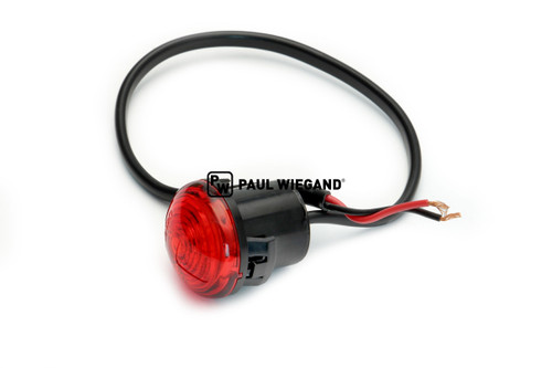 Faun Sidepress LED luz de posición izquierda/derecha 9-32VDC rojo (01077542)
