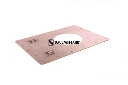Placa de montaje Schmidt Bomba sumergible Swingo serie 200 acero inoxidable l: 390 w: 288 s: 3 (63015411)